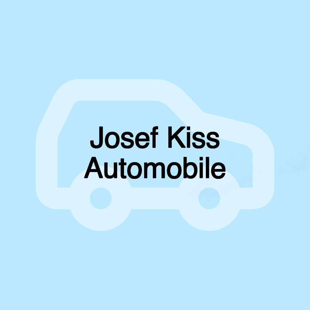 Josef Kiss Automobile