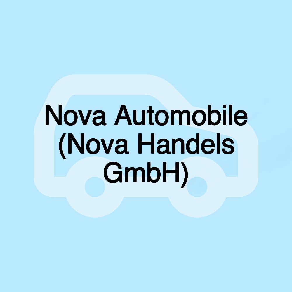 Nova Automobile (Nova Handels GmbH)