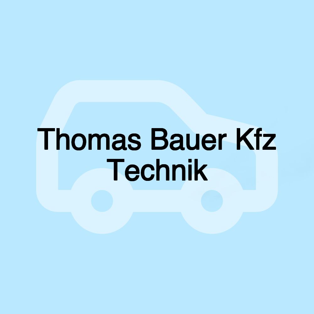 Thomas Bauer Kfz Technik