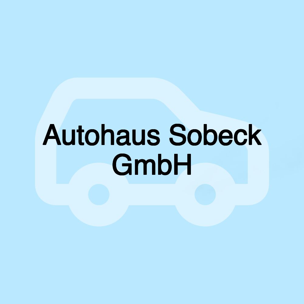 Autohaus Sobeck GmbH