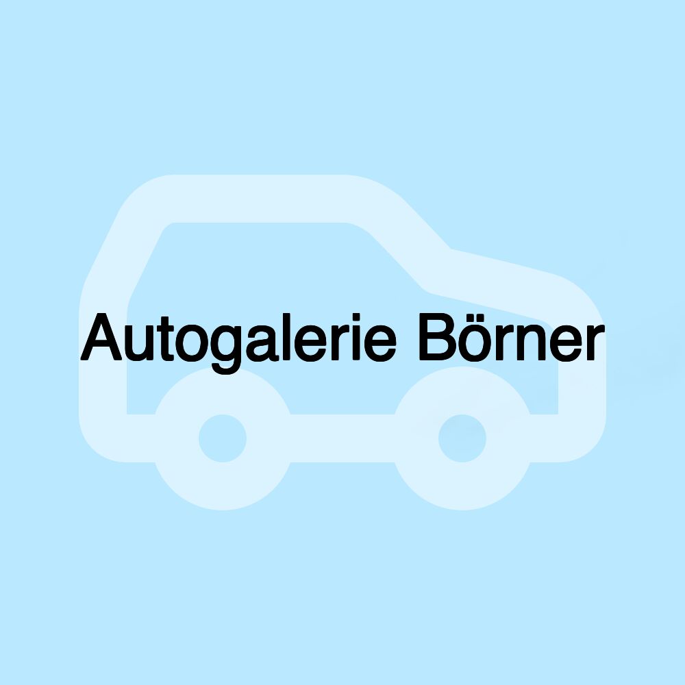 Autogalerie Börner