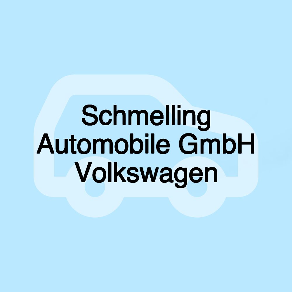 Schmelling Automobile GmbH Volkswagen