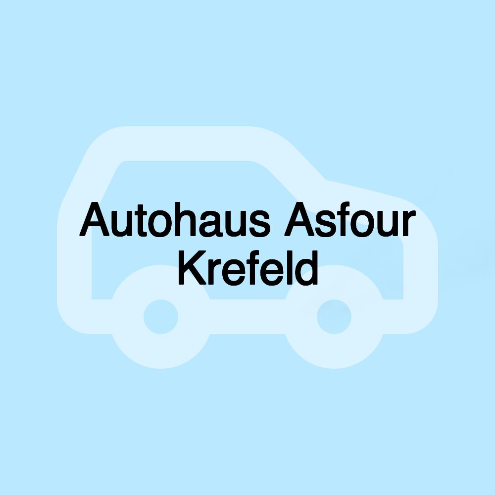 Autohaus Asfour Krefeld