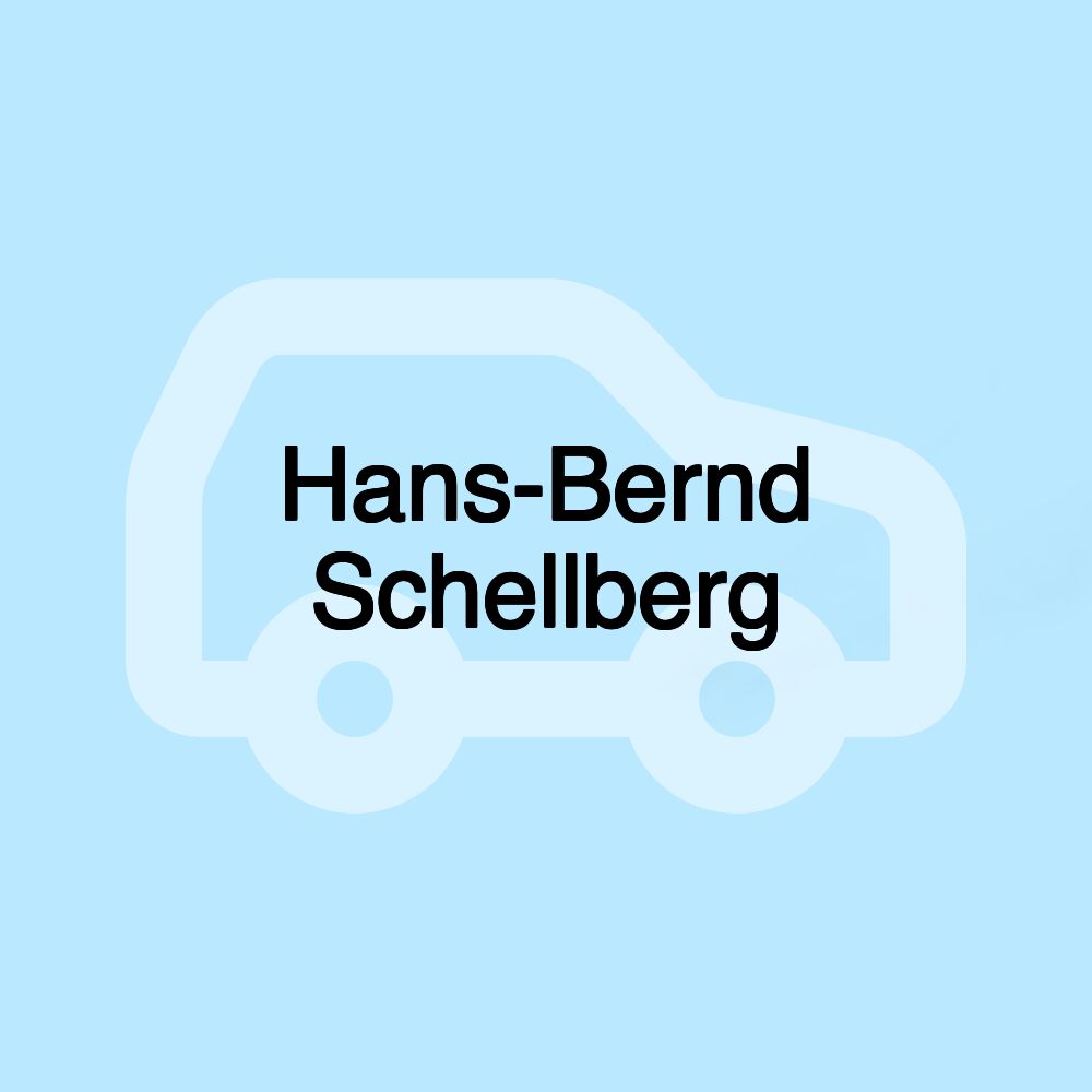 Hans-Bernd Schellberg