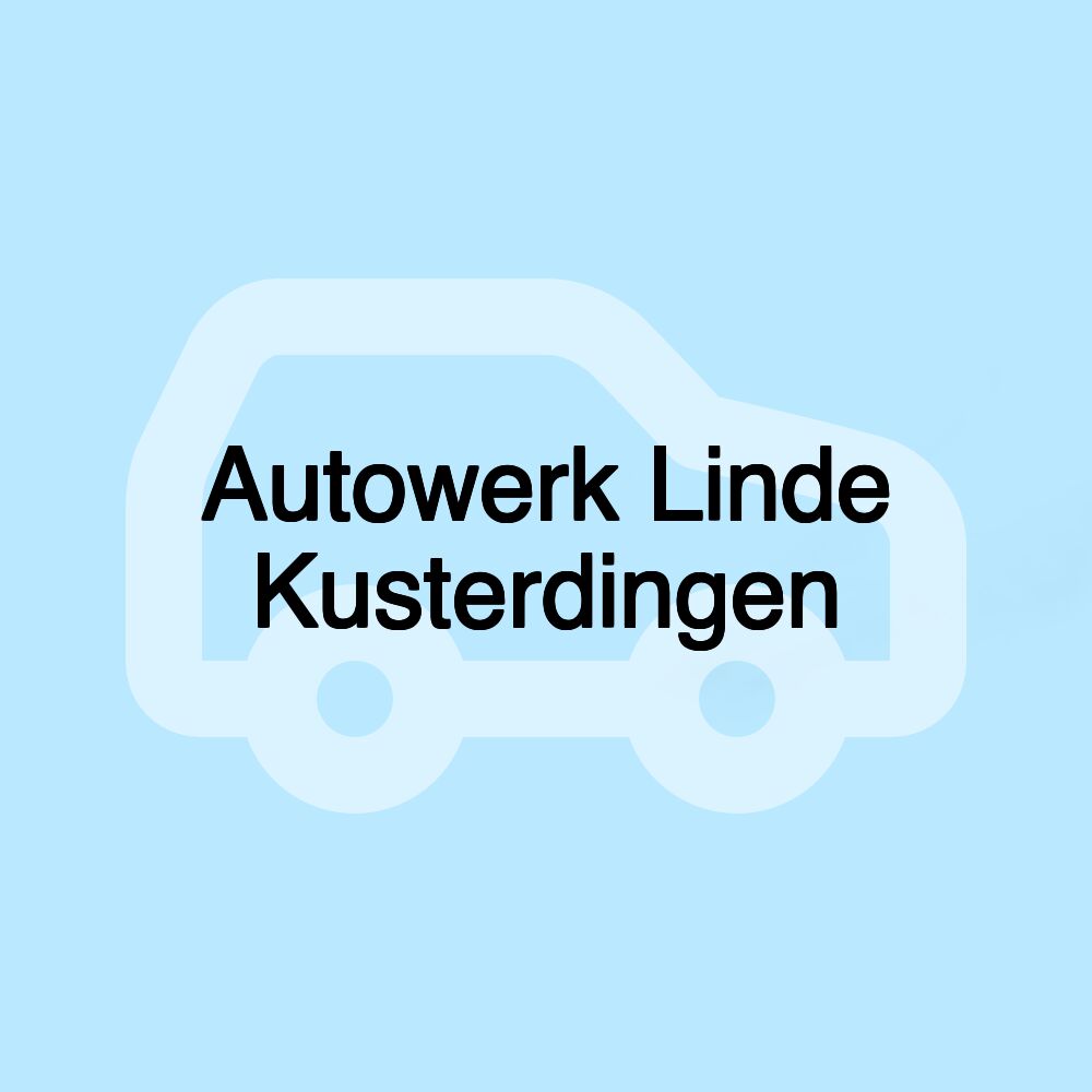 Autowerk Linde Kusterdingen