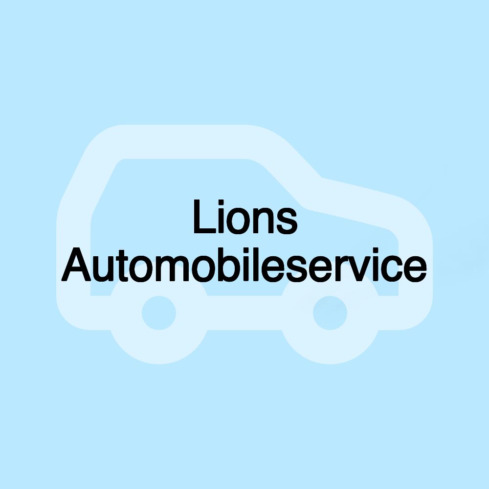 Lions Automobileservice