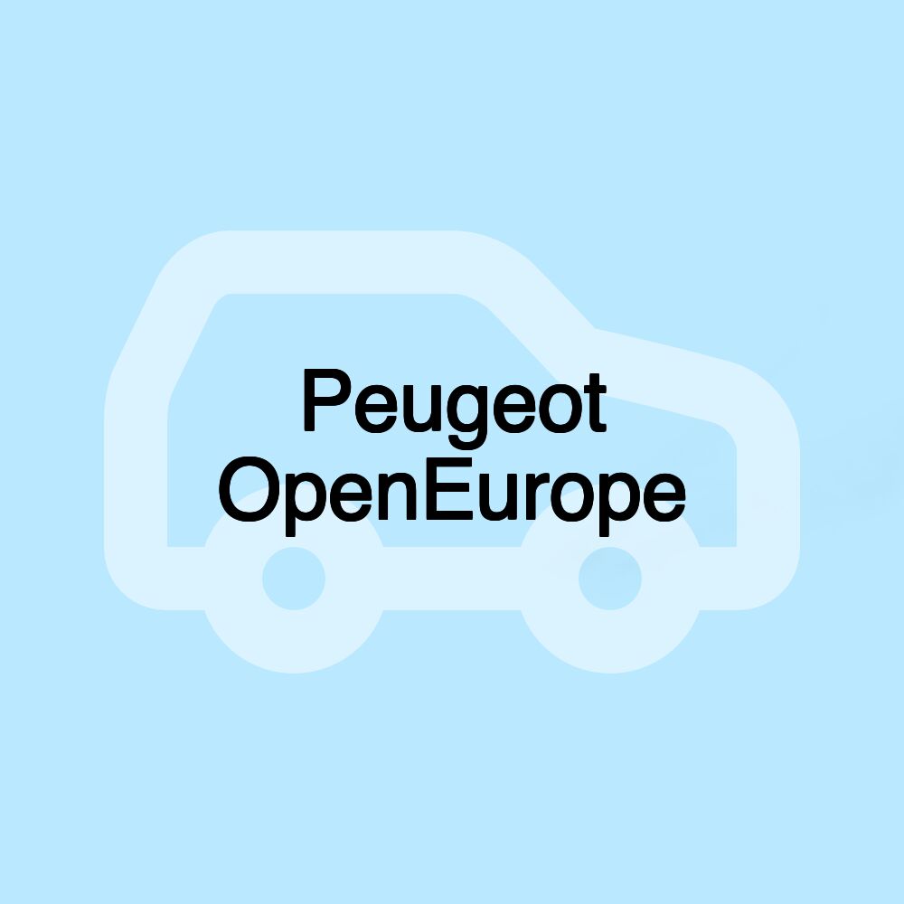 Peugeot OpenEurope