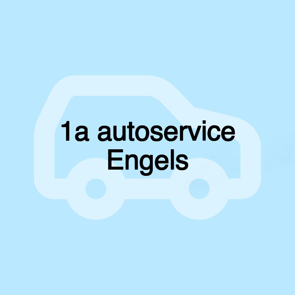 1a autoservice Engels