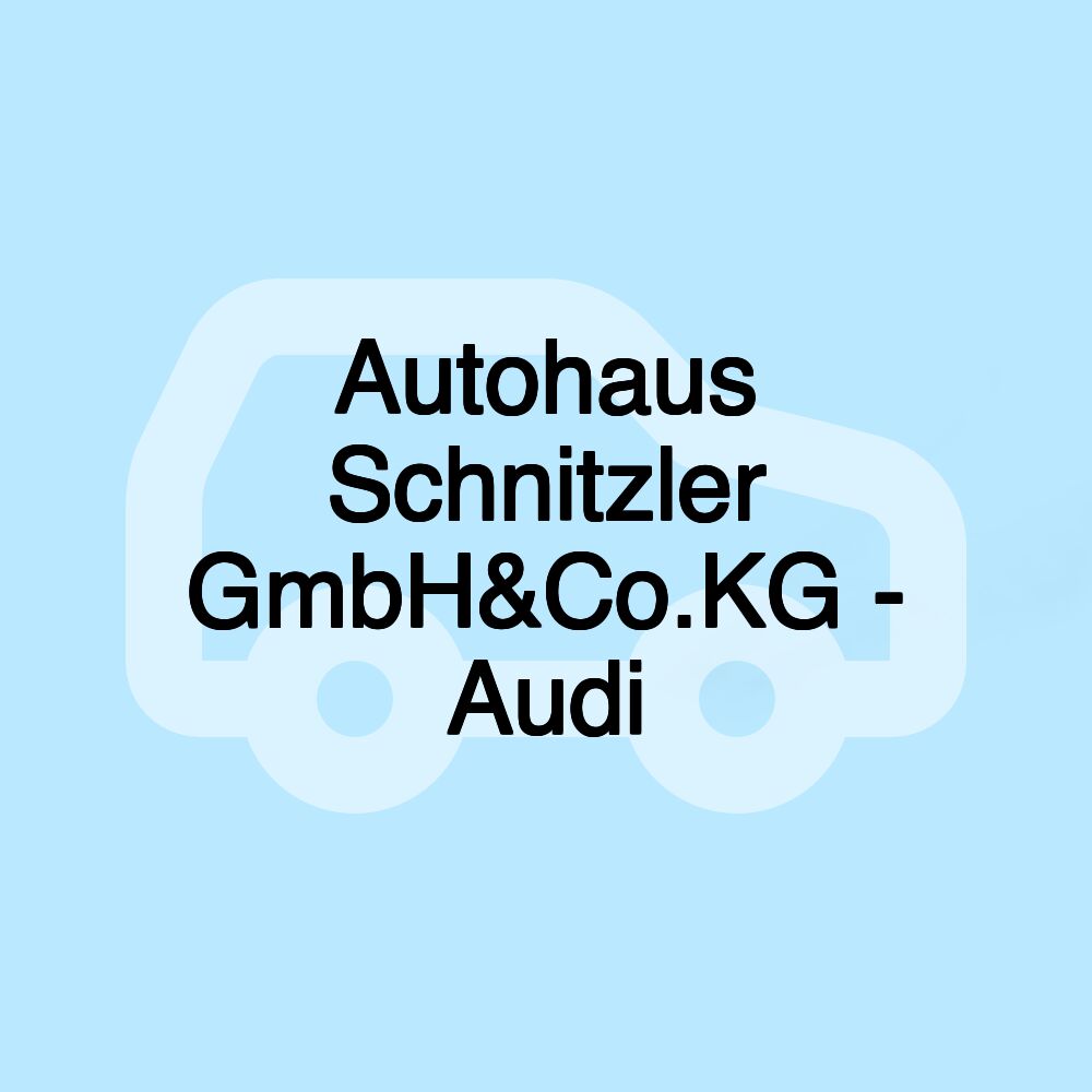 Autohaus Schnitzler GmbH&Co.KG - Audi