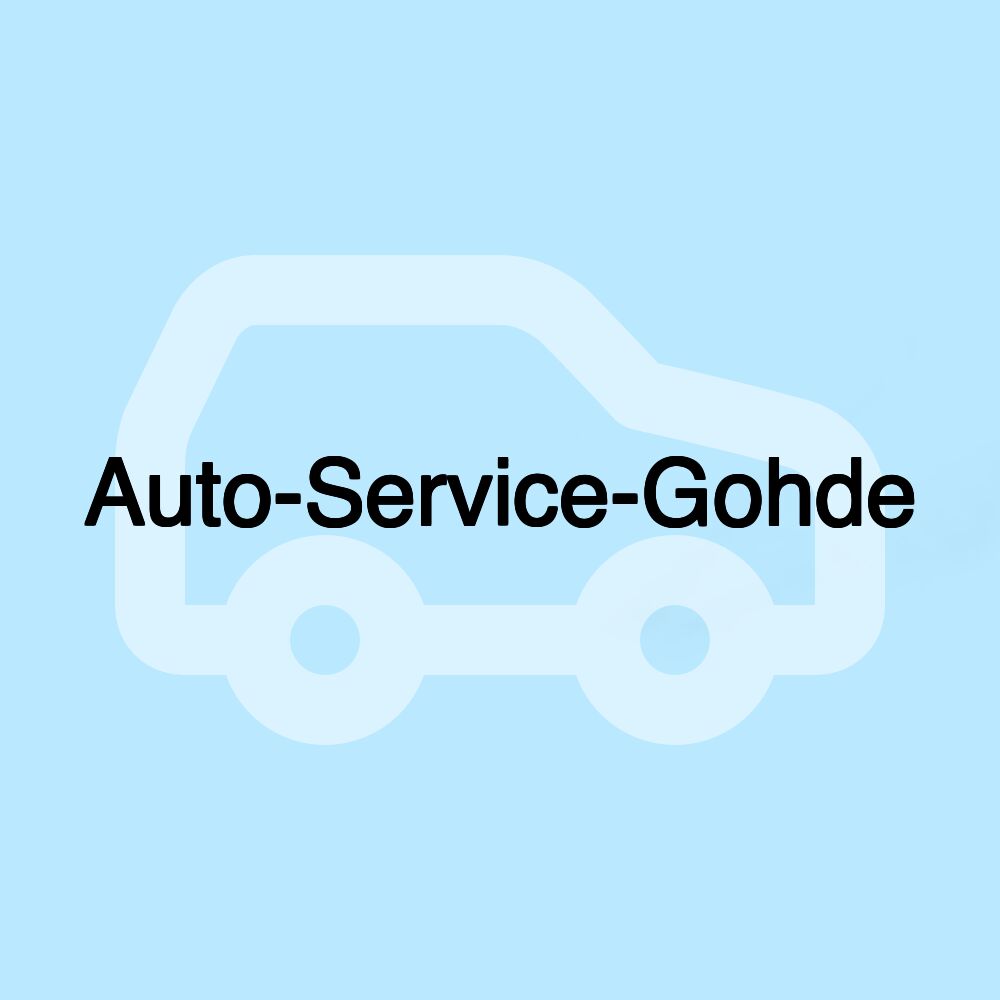 Auto-Service-Gohde