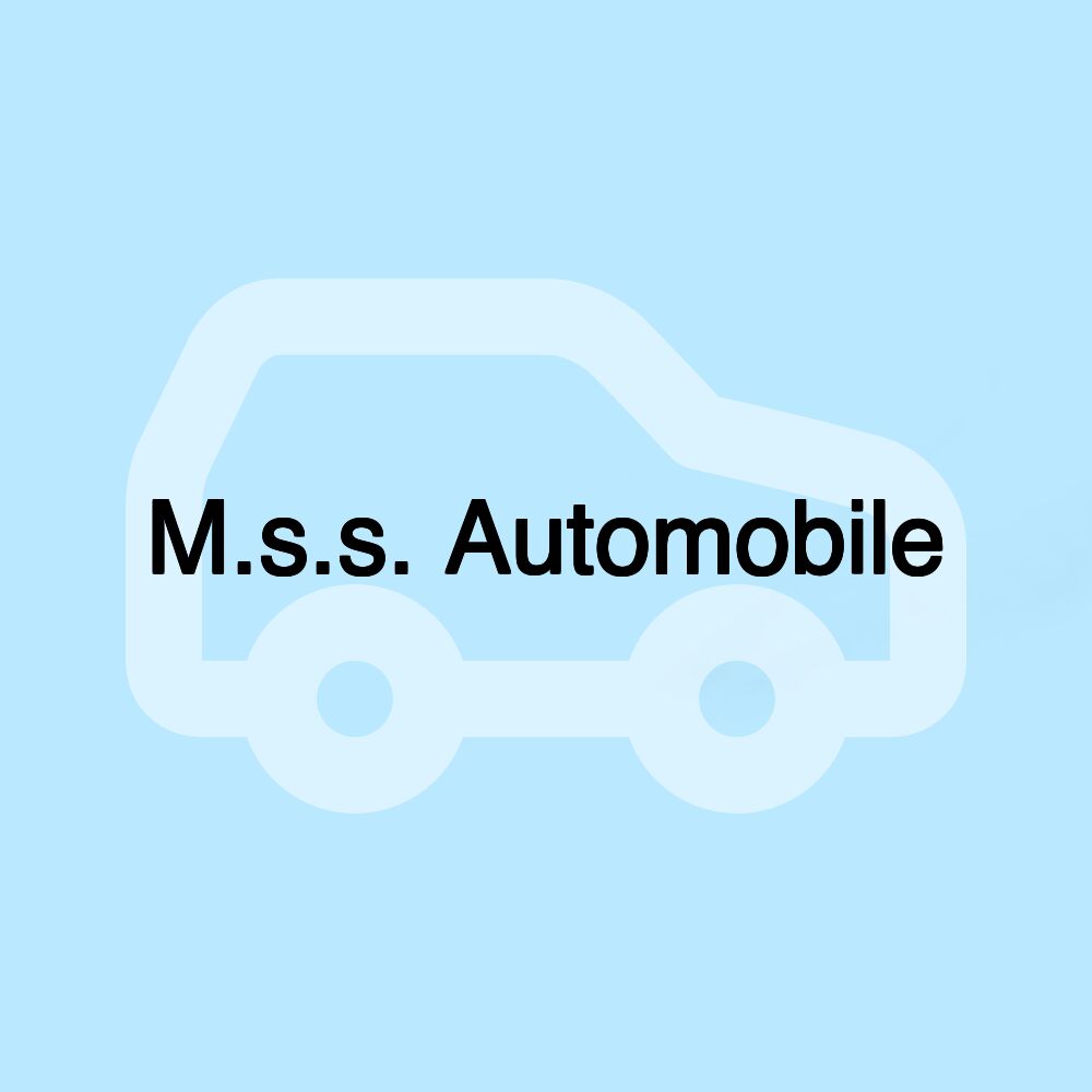 M.s.s. Automobile