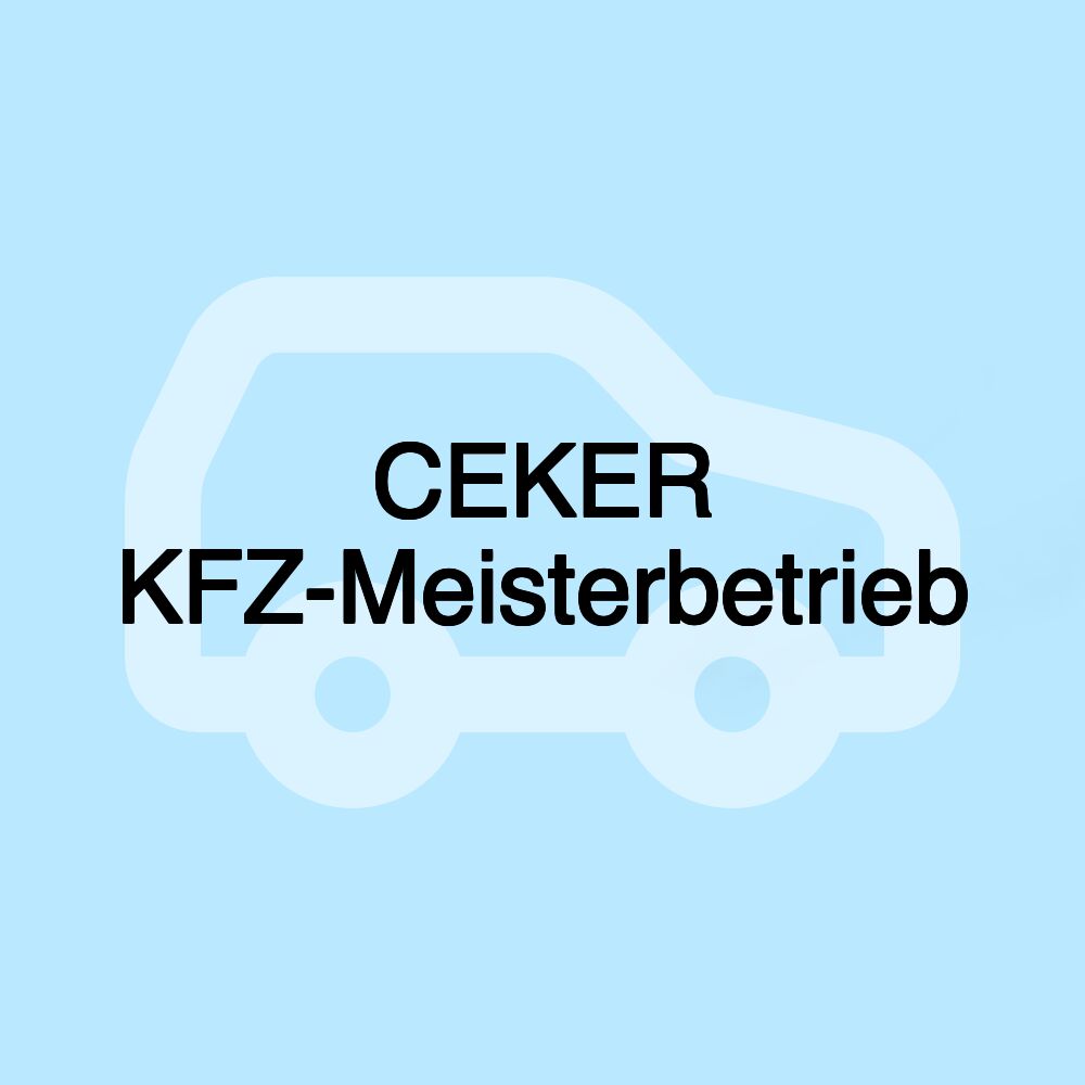 CEKER KFZ-Meisterbetrieb