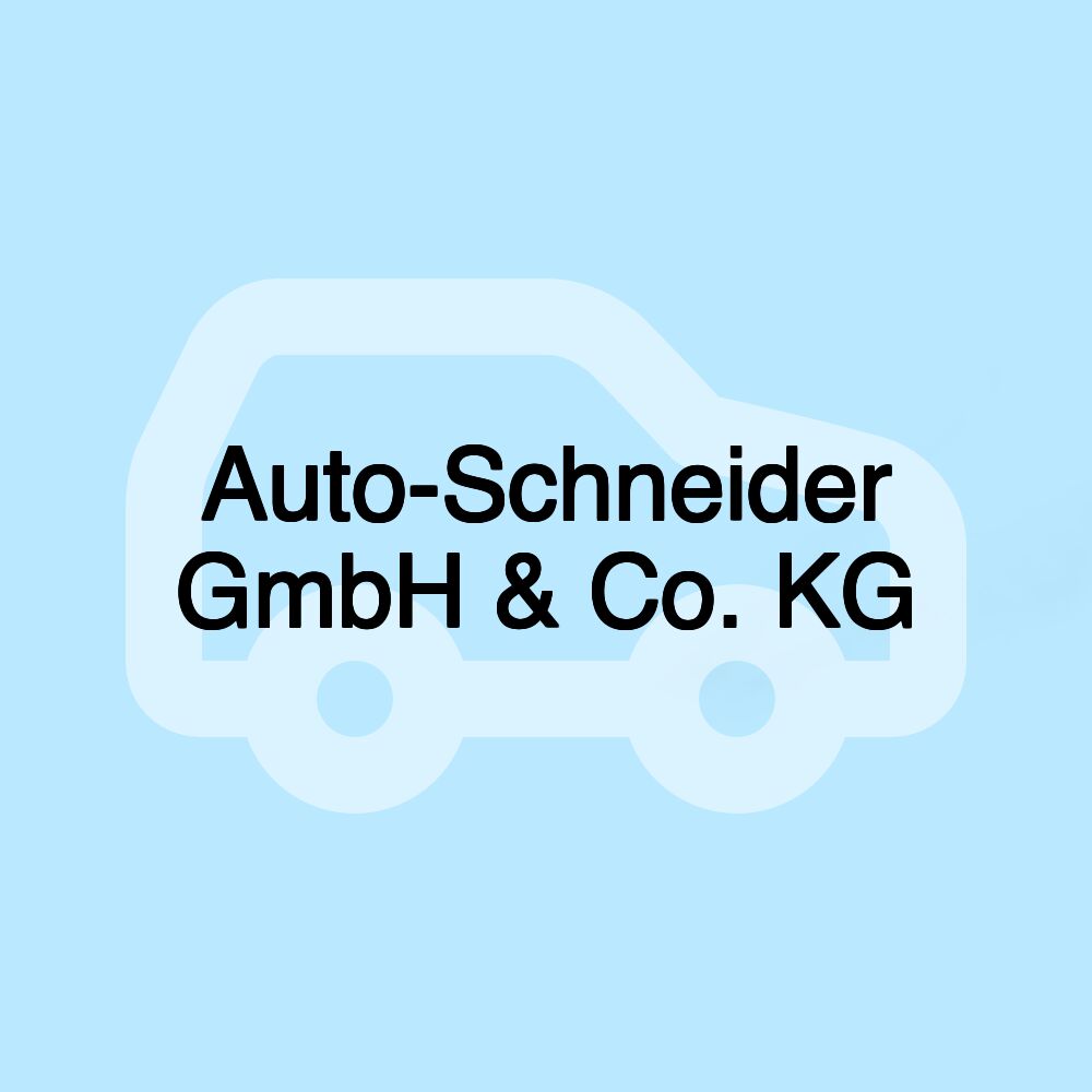 Auto-Schneider GmbH & Co. KG