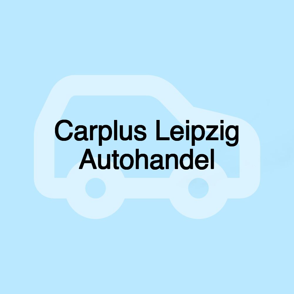 Carplus Leipzig Autohandel