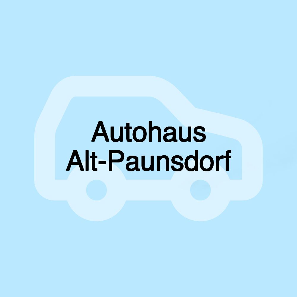 Autohaus Alt-Paunsdorf