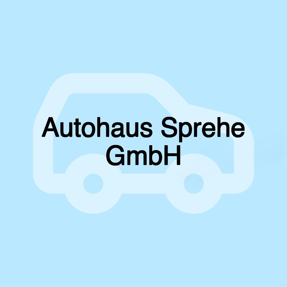 Autohaus Sprehe GmbH