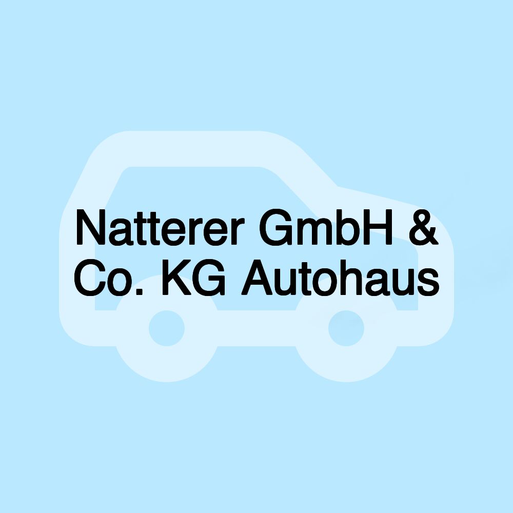 Natterer GmbH & Co. KG Autohaus