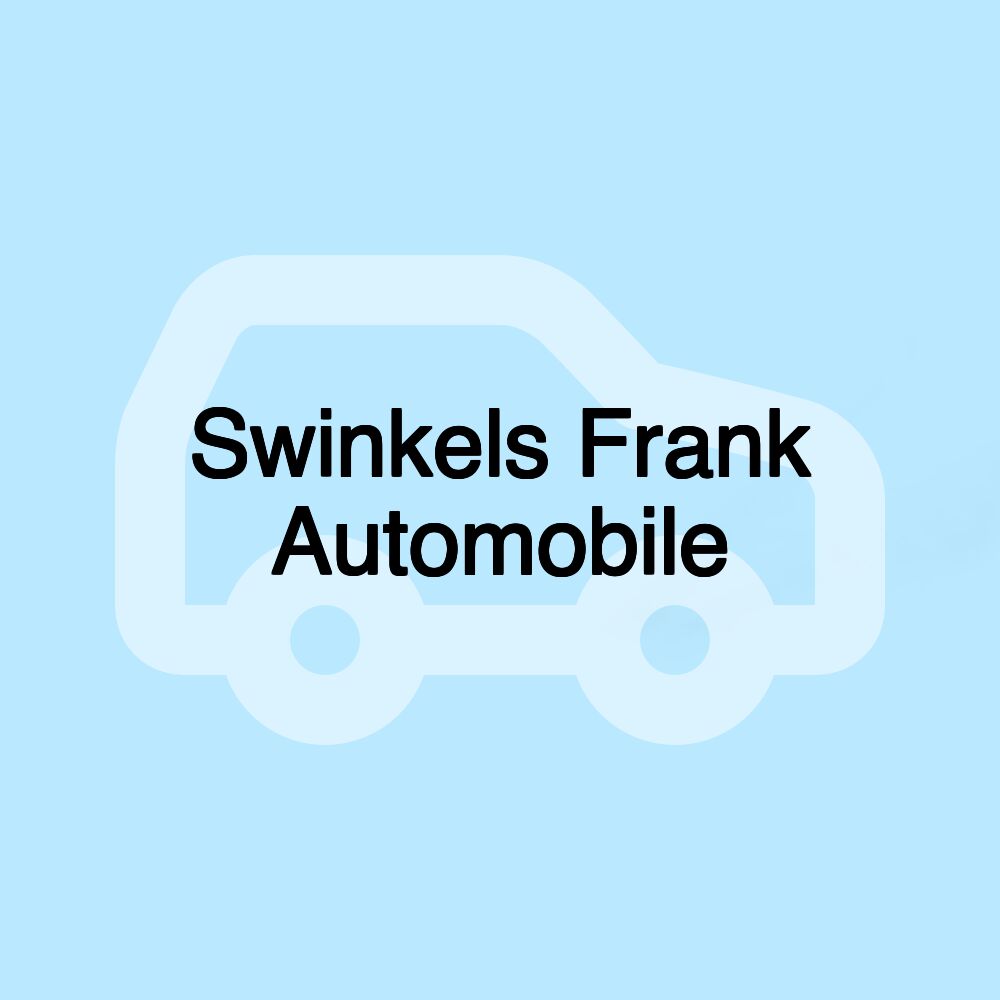 Swinkels Frank Automobile