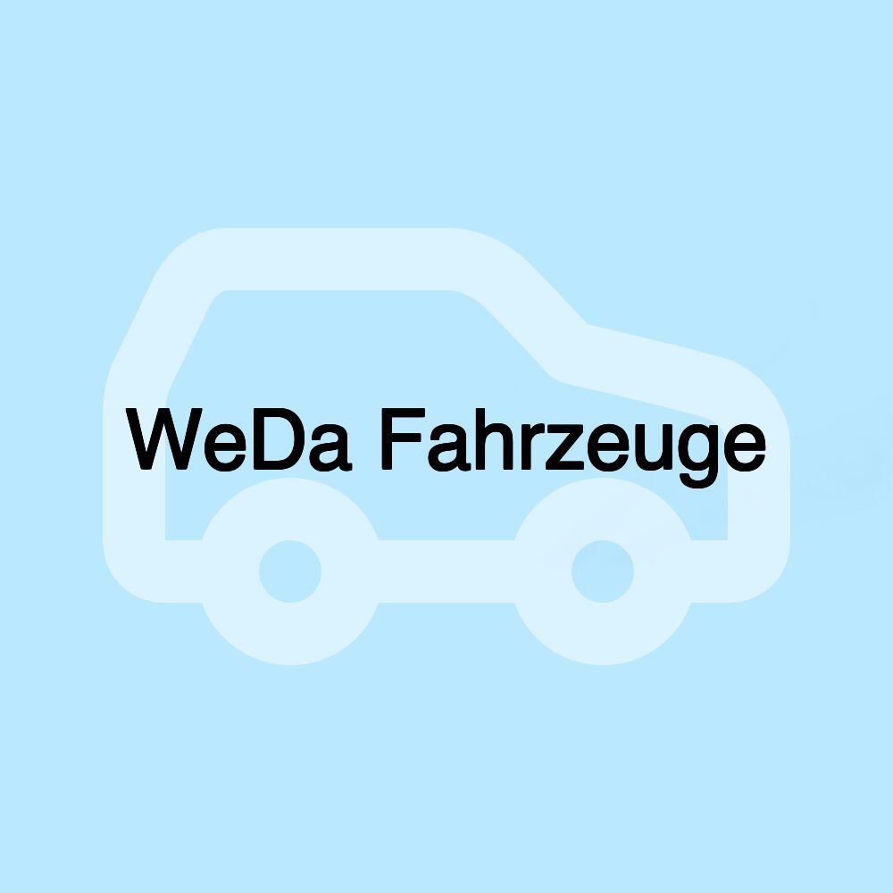 WeDa Fahrzeuge