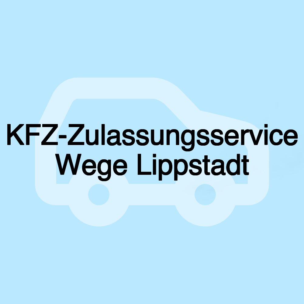 KFZ-Zulassungsservice Wege Lippstadt