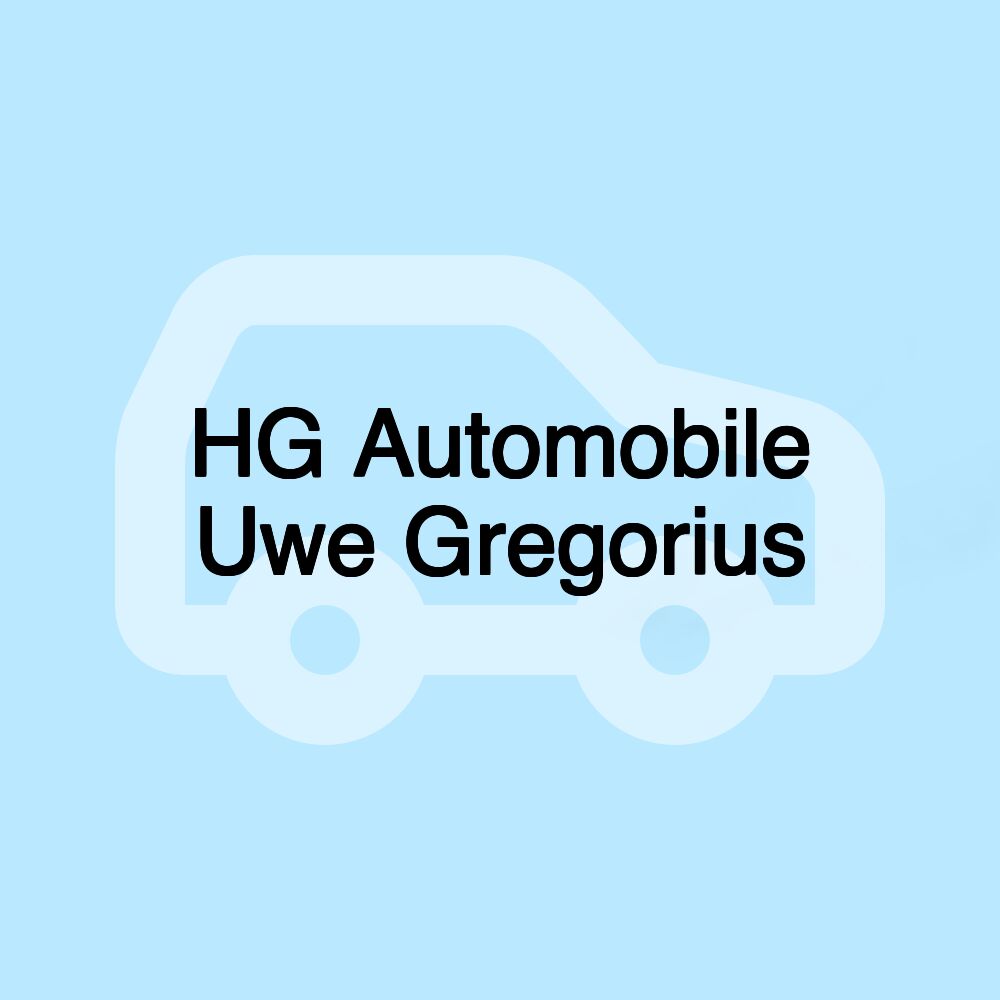 HG Automobile Uwe Gregorius