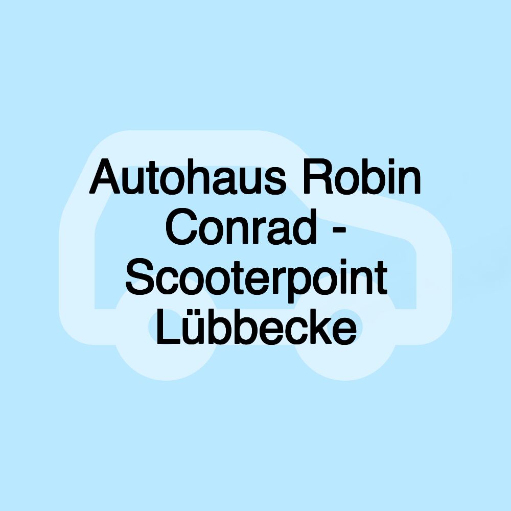 Autohaus Robin Conrad - Scooterpoint Lübbecke