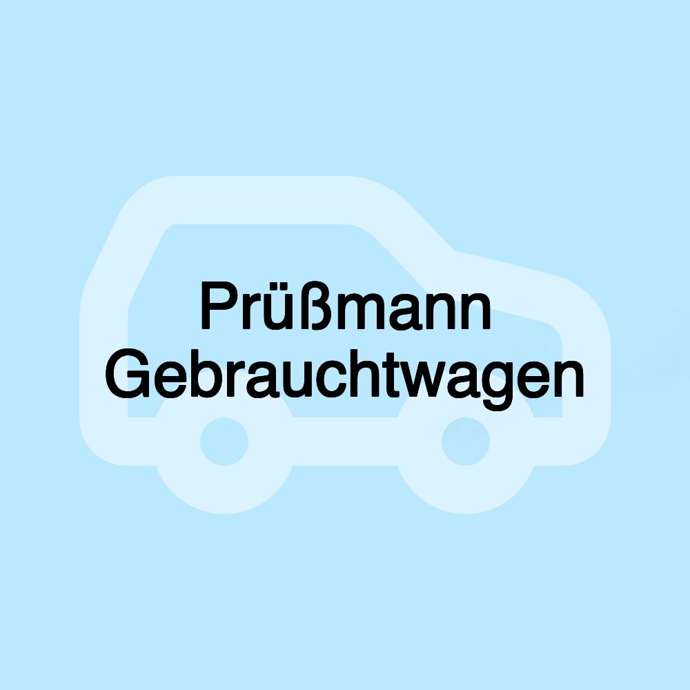 Prüßmann Gebrauchtwagen