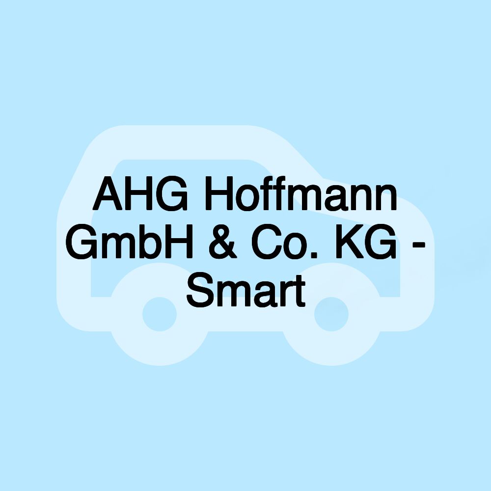 AHG Hoffmann GmbH & Co. KG - Smart