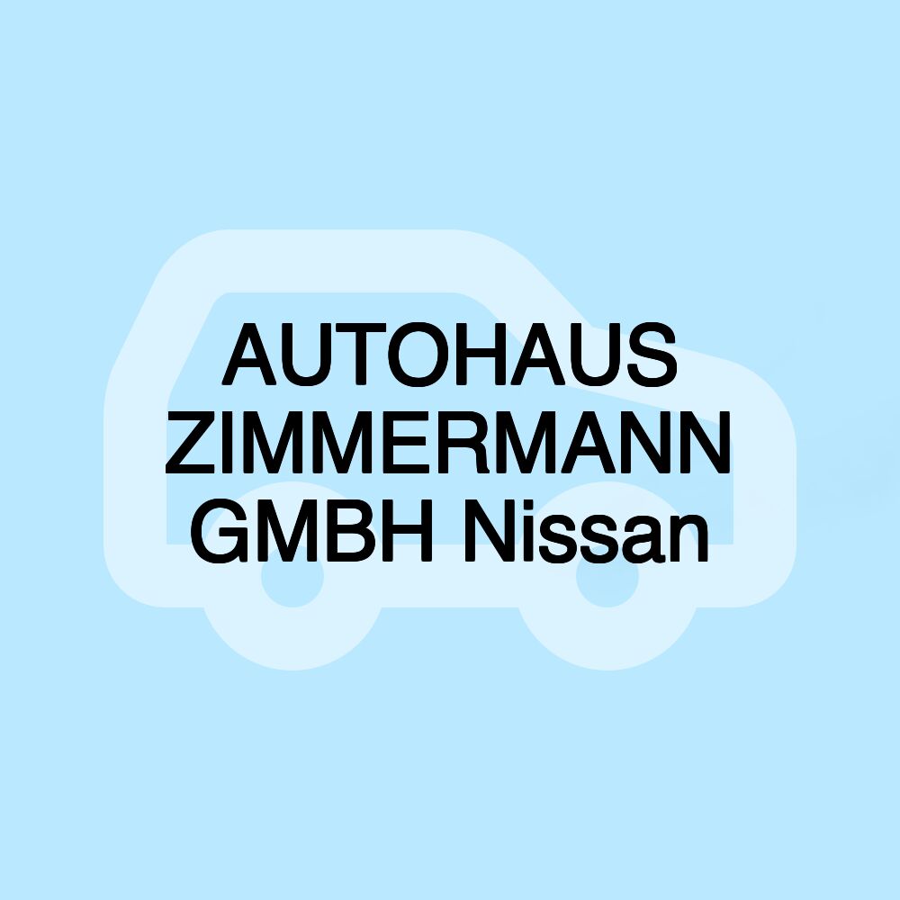 AUTOHAUS ZIMMERMANN GMBH Nissan