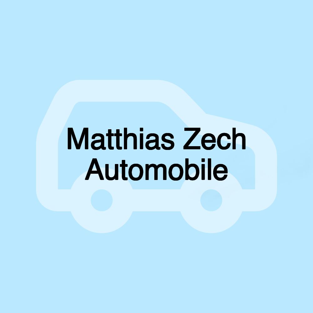 Matthias Zech Automobile