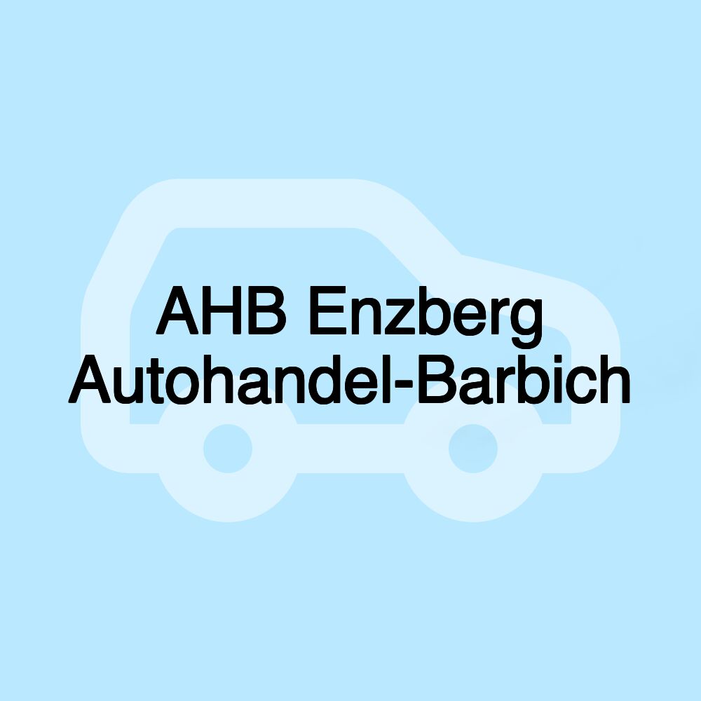 AHB Enzberg Autohandel-Barbich