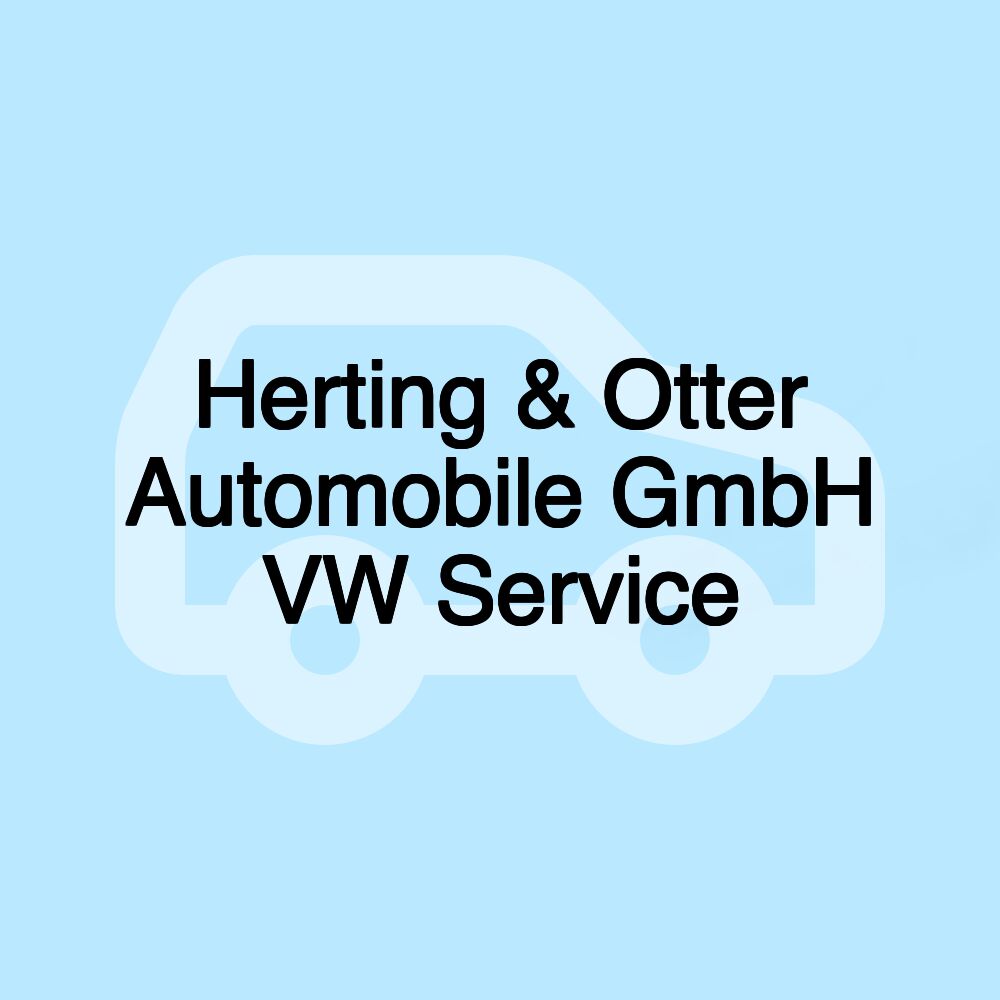 Herting & Otter Automobile GmbH VW Service