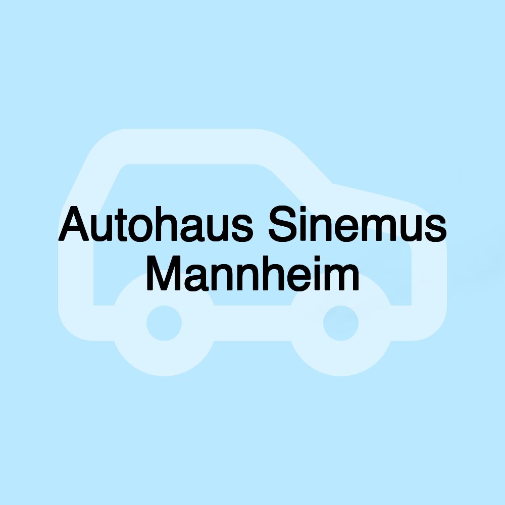 Autohaus Sinemus Mannheim