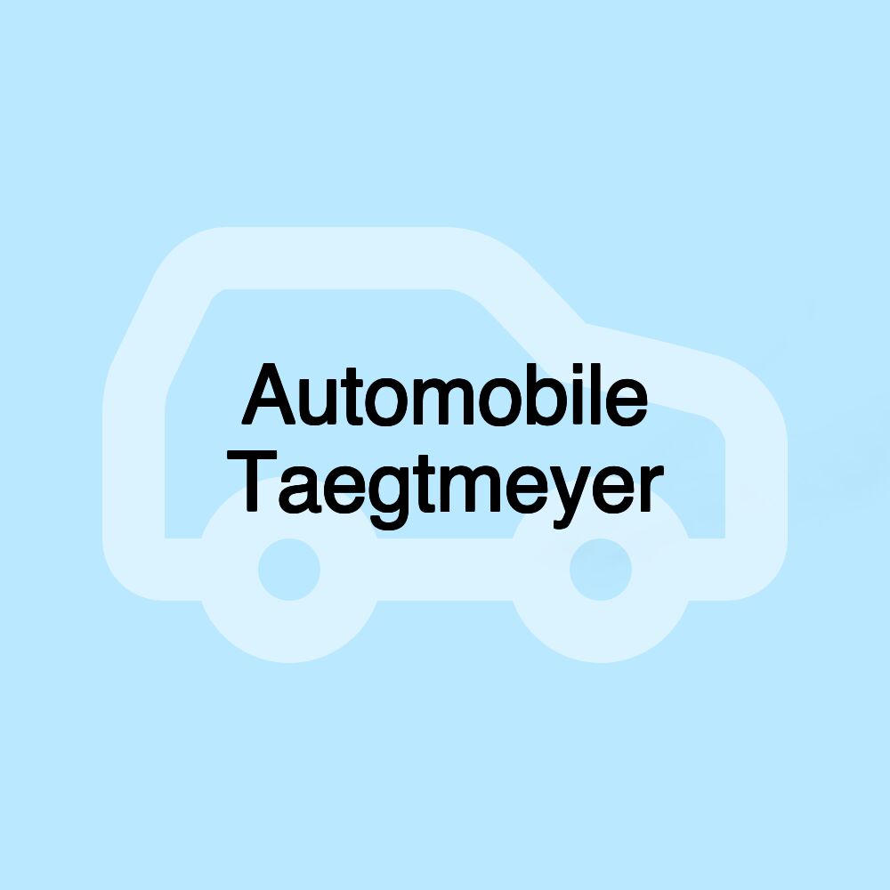 Automobile Taegtmeyer