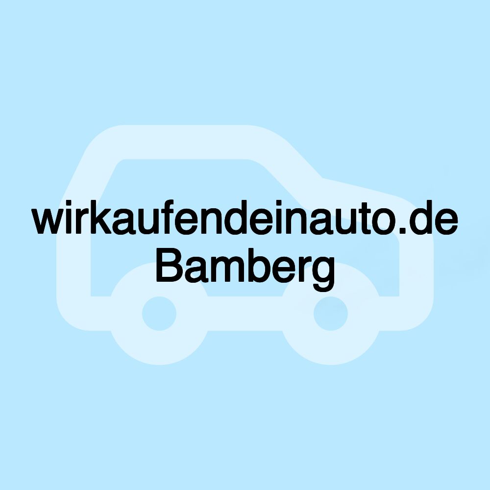 wirkaufendeinauto.de Bamberg