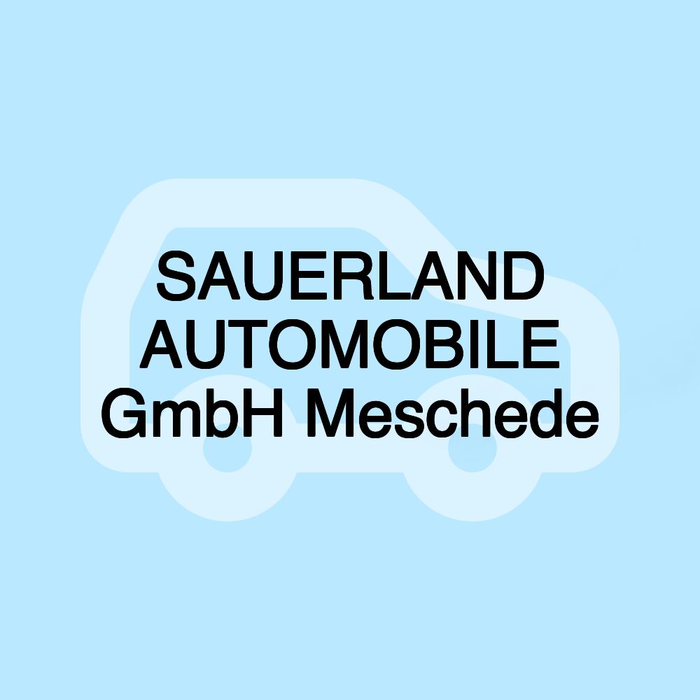 SAUERLAND AUTOMOBILE GmbH Meschede