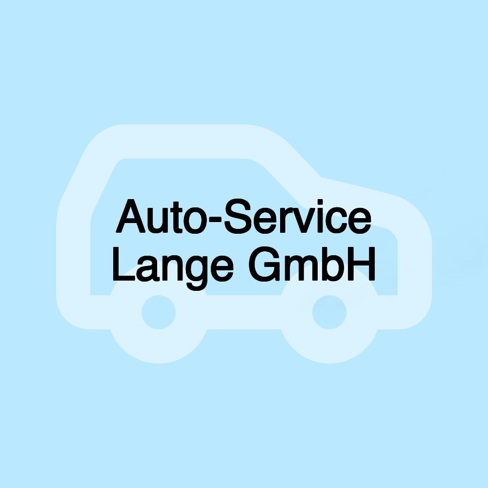 Auto-Service Lange GmbH