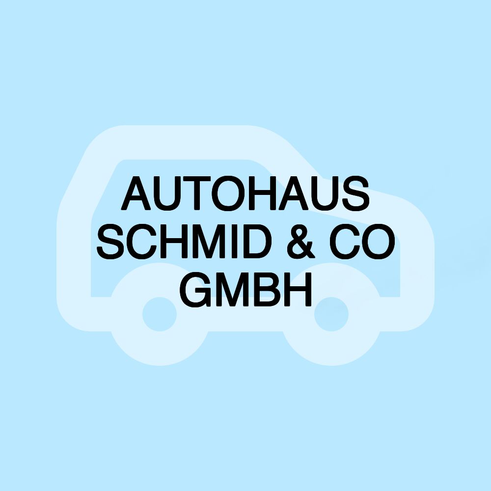 AUTOHAUS SCHMID & CO GMBH