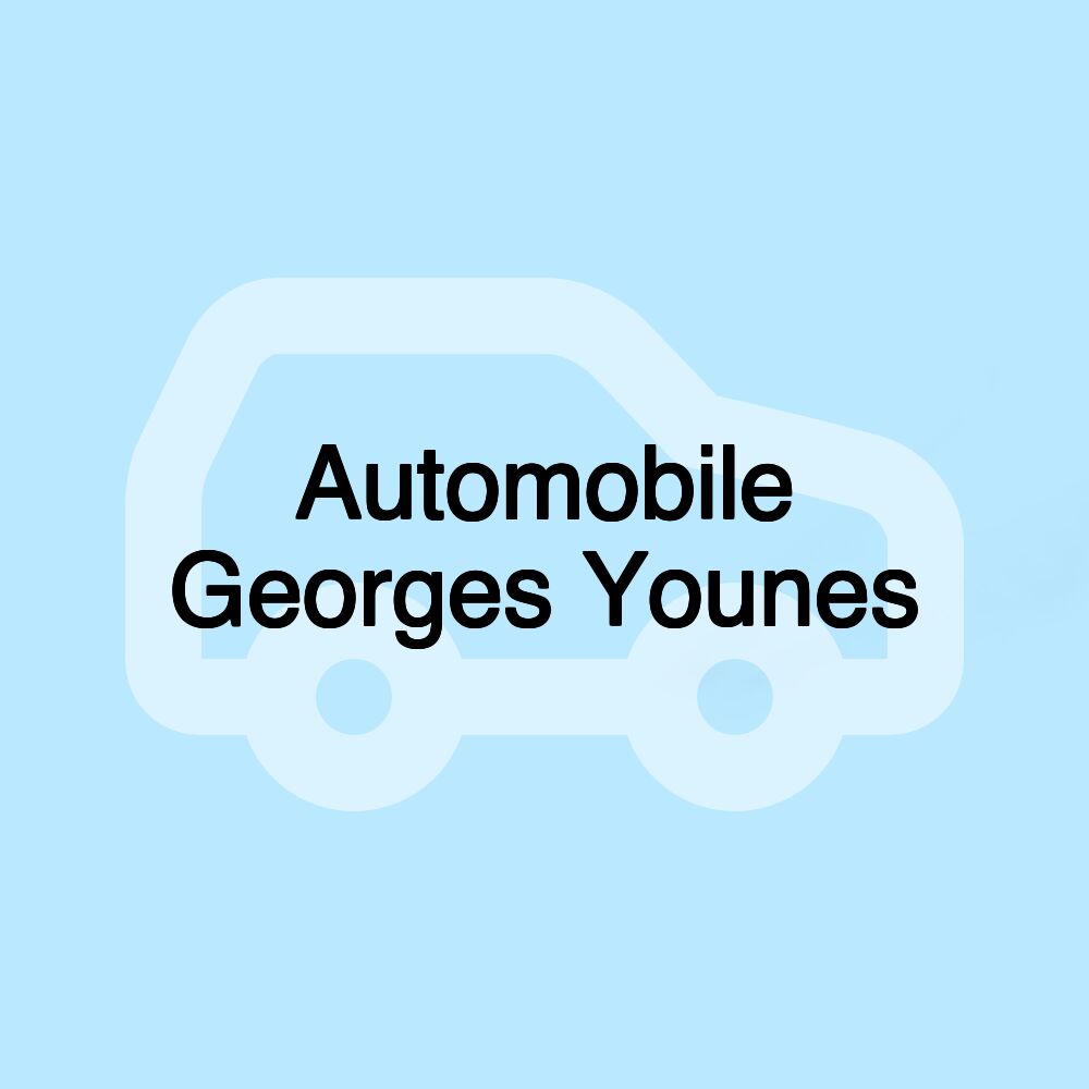 Automobile Georges Younes