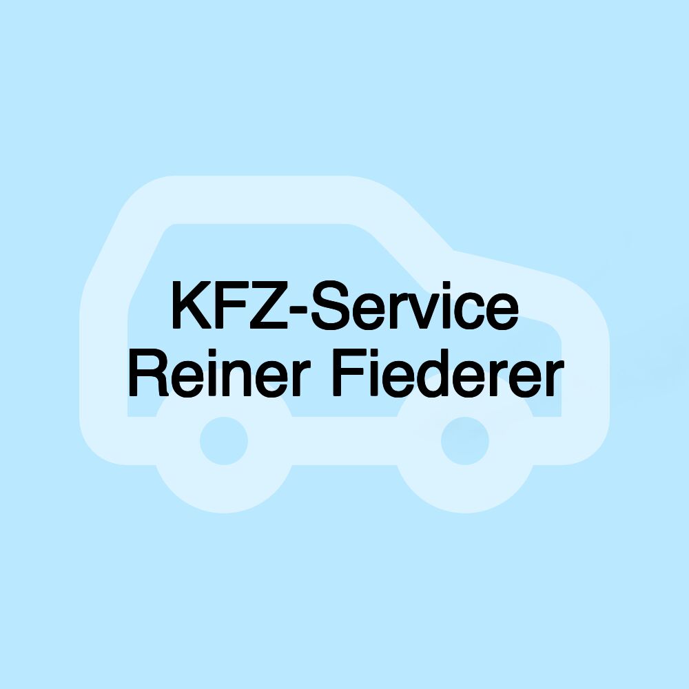 KFZ-Service Reiner Fiederer