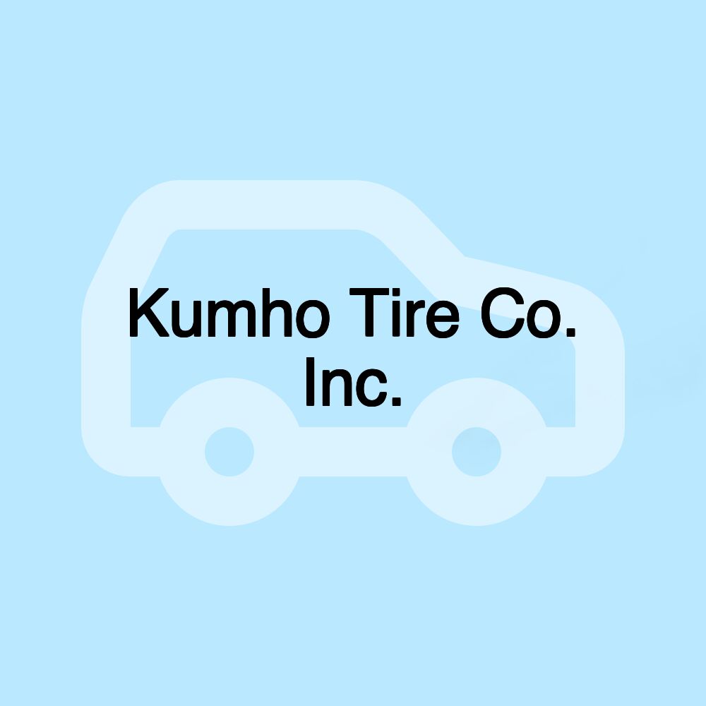 Kumho Tire Co. Inc.