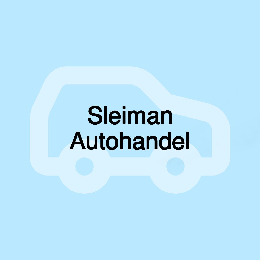 Sleiman Autohandel