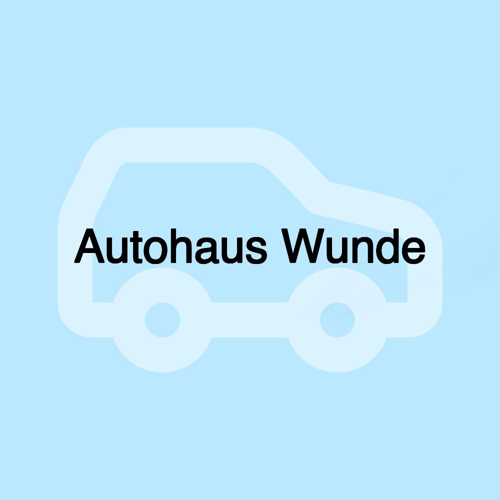 Autohaus Wunde