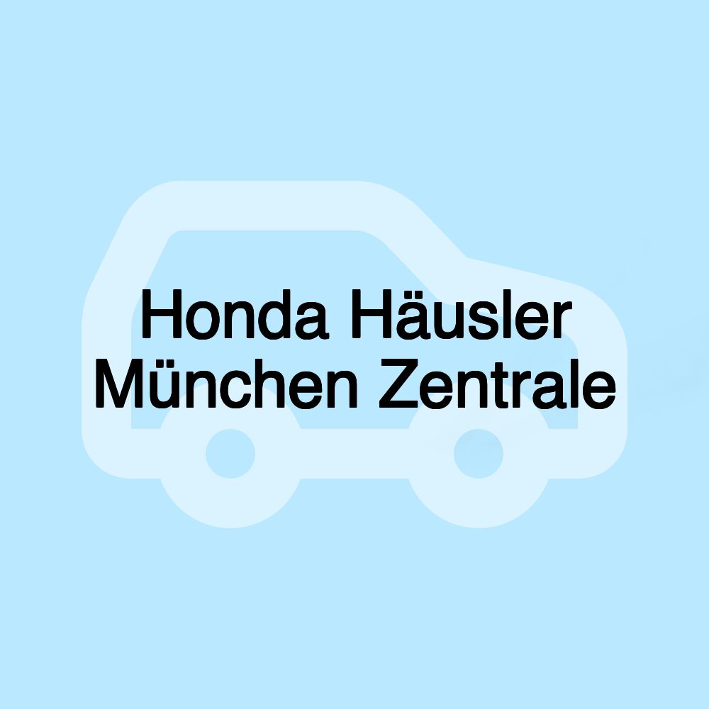 Honda Häusler München Zentrale