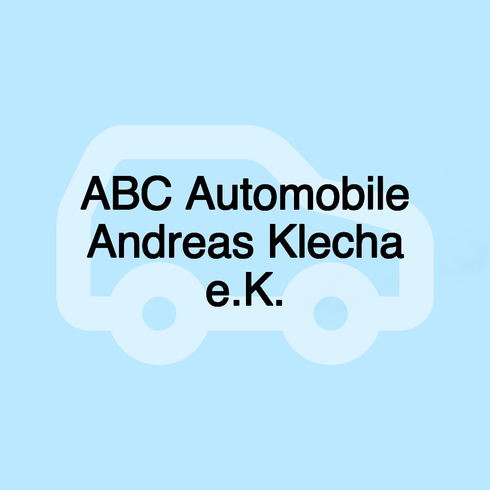 ABC Automobile Andreas Klecha e.K.