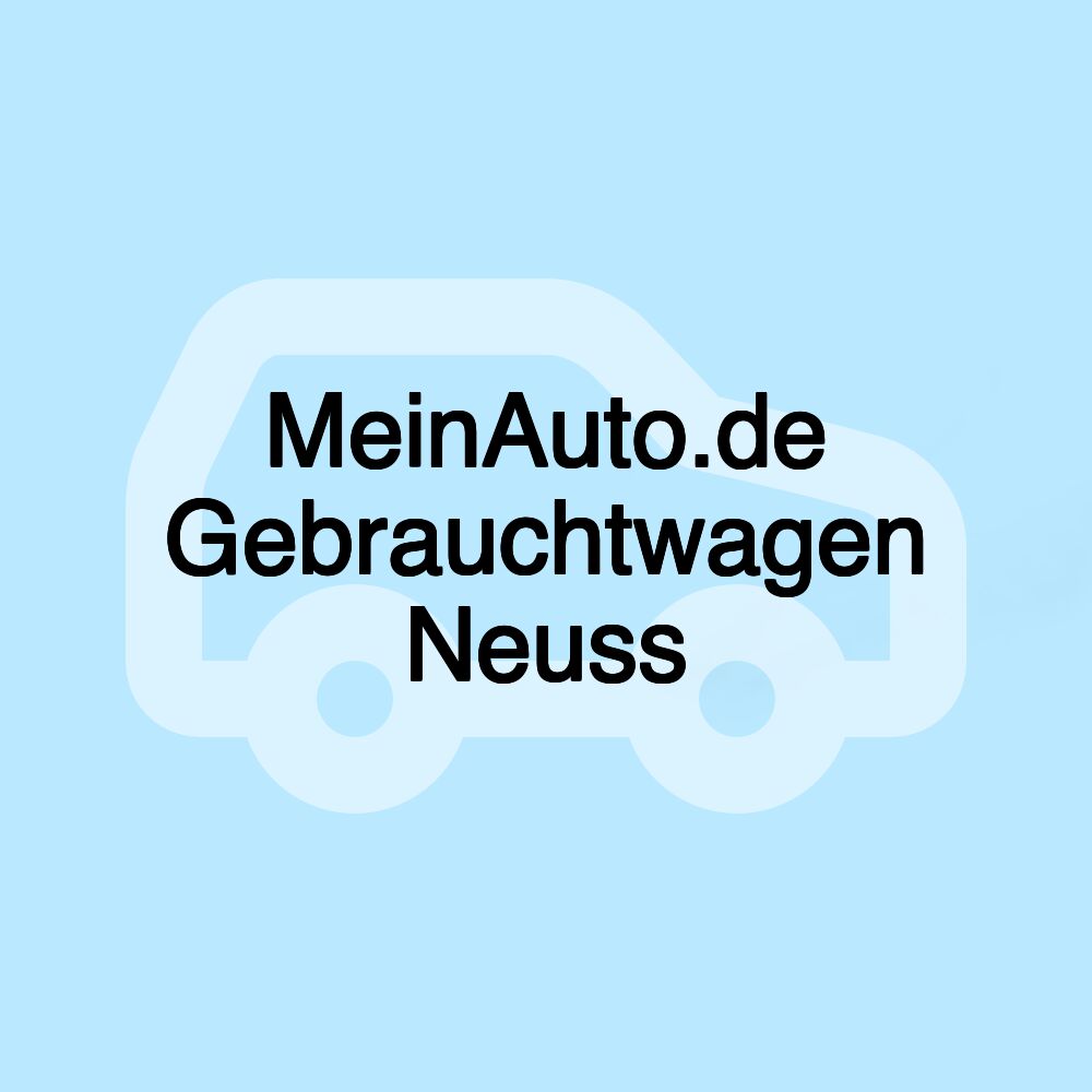 MeinAuto.de Gebrauchtwagen Neuss