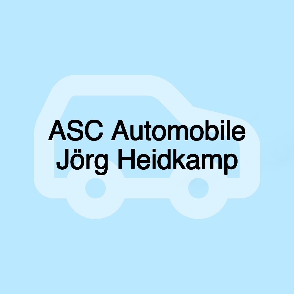 ASC Automobile Jörg Heidkamp