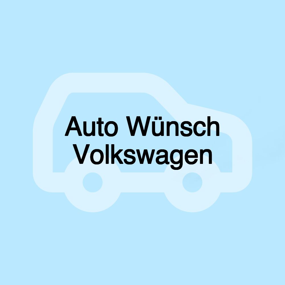 Auto Wünsch Volkswagen