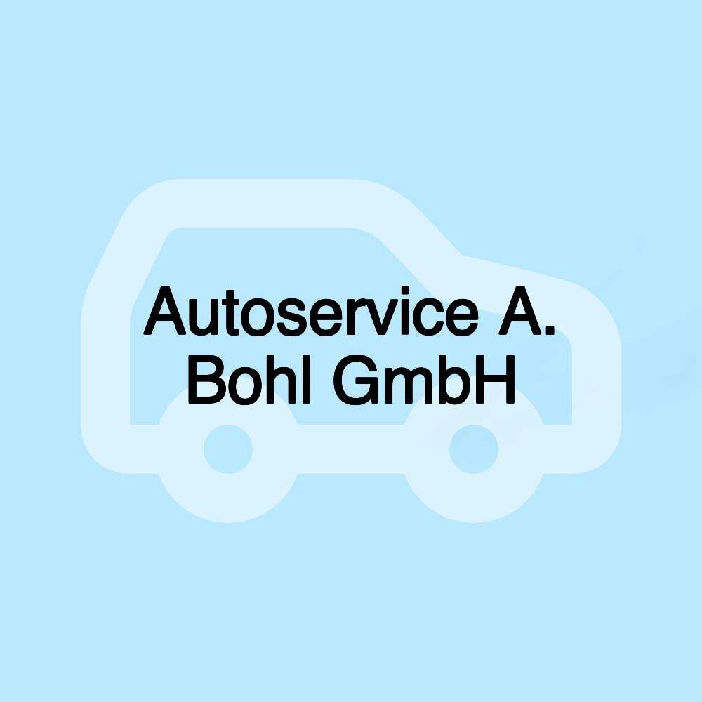 Autoservice A. Bohl GmbH