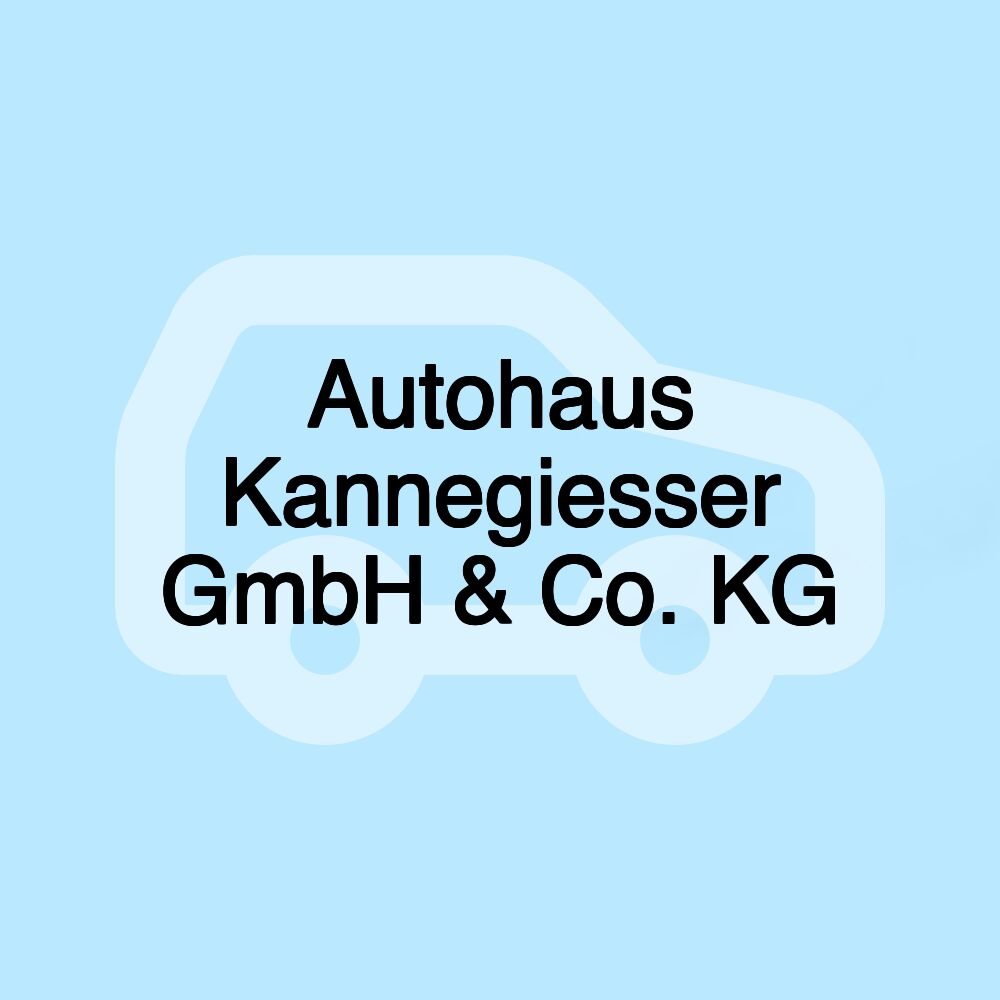 Autohaus Kannegiesser GmbH & Co. KG